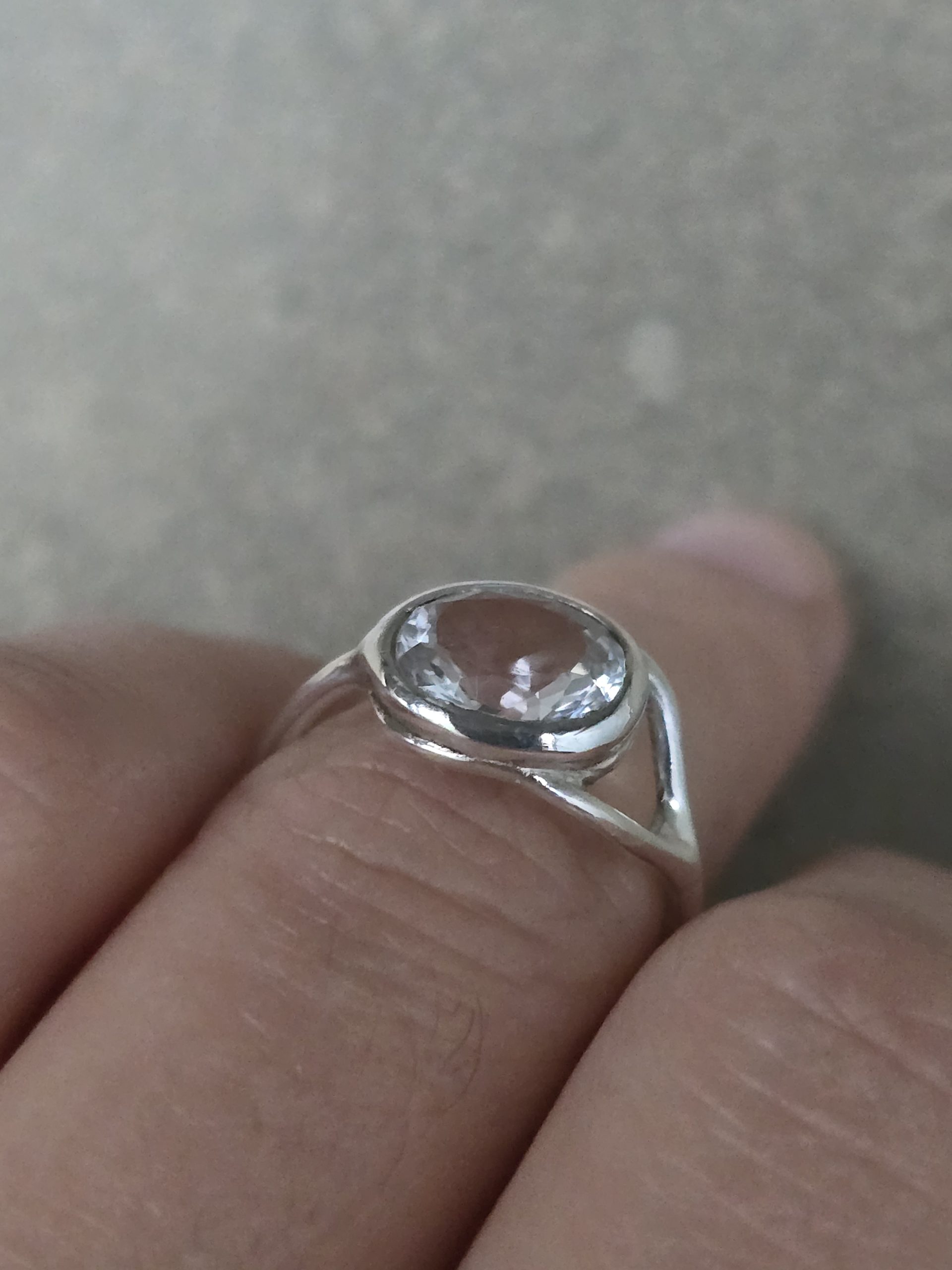Anillo de plata con piedra a elegir 11 Anillo de plata con piedra a elegir - Imagen 6