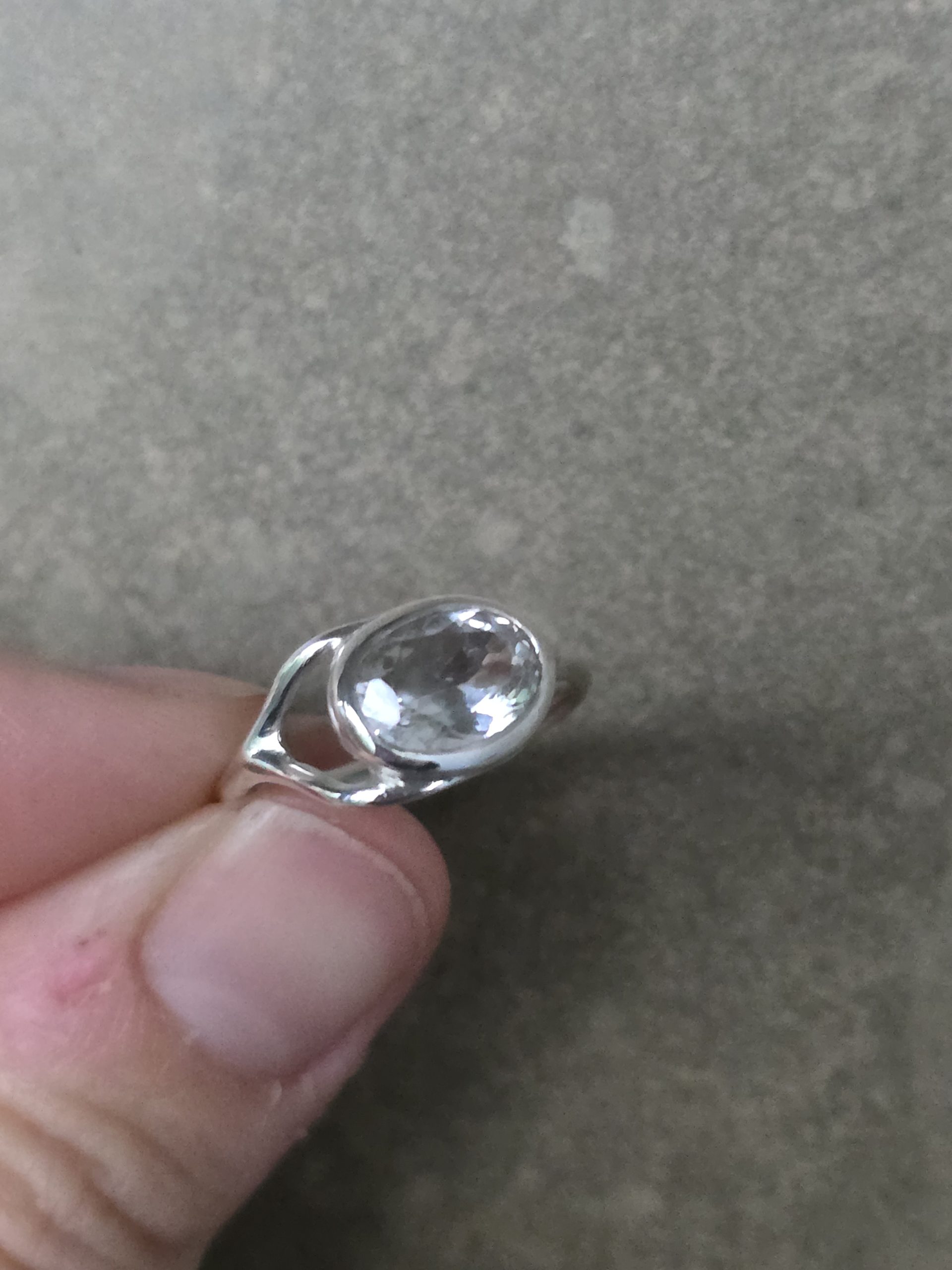 Anillo de plata con piedra a elegir 15 Anillo de plata con piedra a elegir - Imagen 8