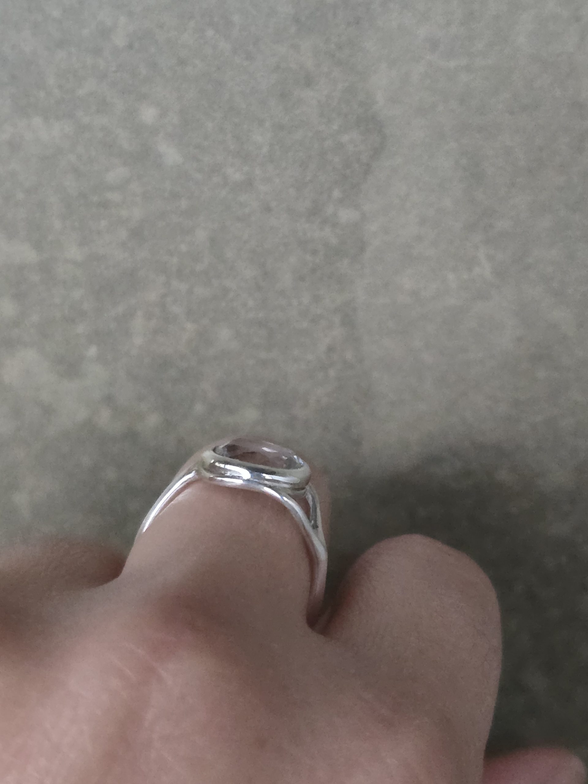 Anillo de plata con piedra a elegir 23 Anillo de plata con piedra a elegir - Imagen 12