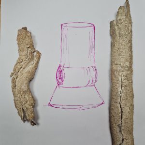 candelabro plata textura arbol