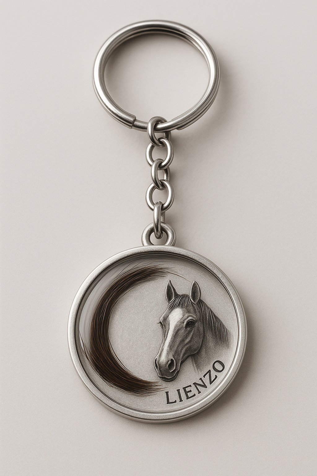 Llavero con cenizas o pelo en plata 1 avero conmemorativo, llavero con pelo, joya con cenizas, llavero personalizado con cenizas, llavero de plata con cenizas, joyería conmemorativa, recuerdo con cenizas, llavero memorial personalizado, llavero con resina y cenizas