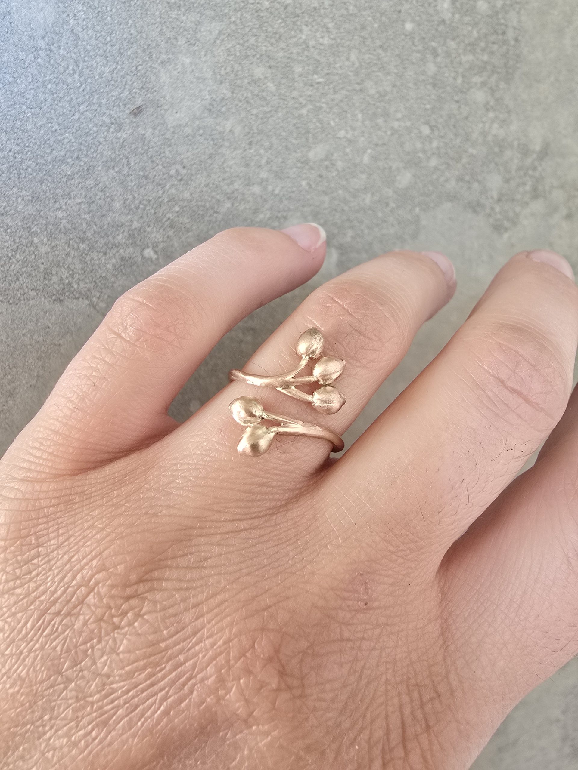 Anillo Semillas Naturales - Imagen 5