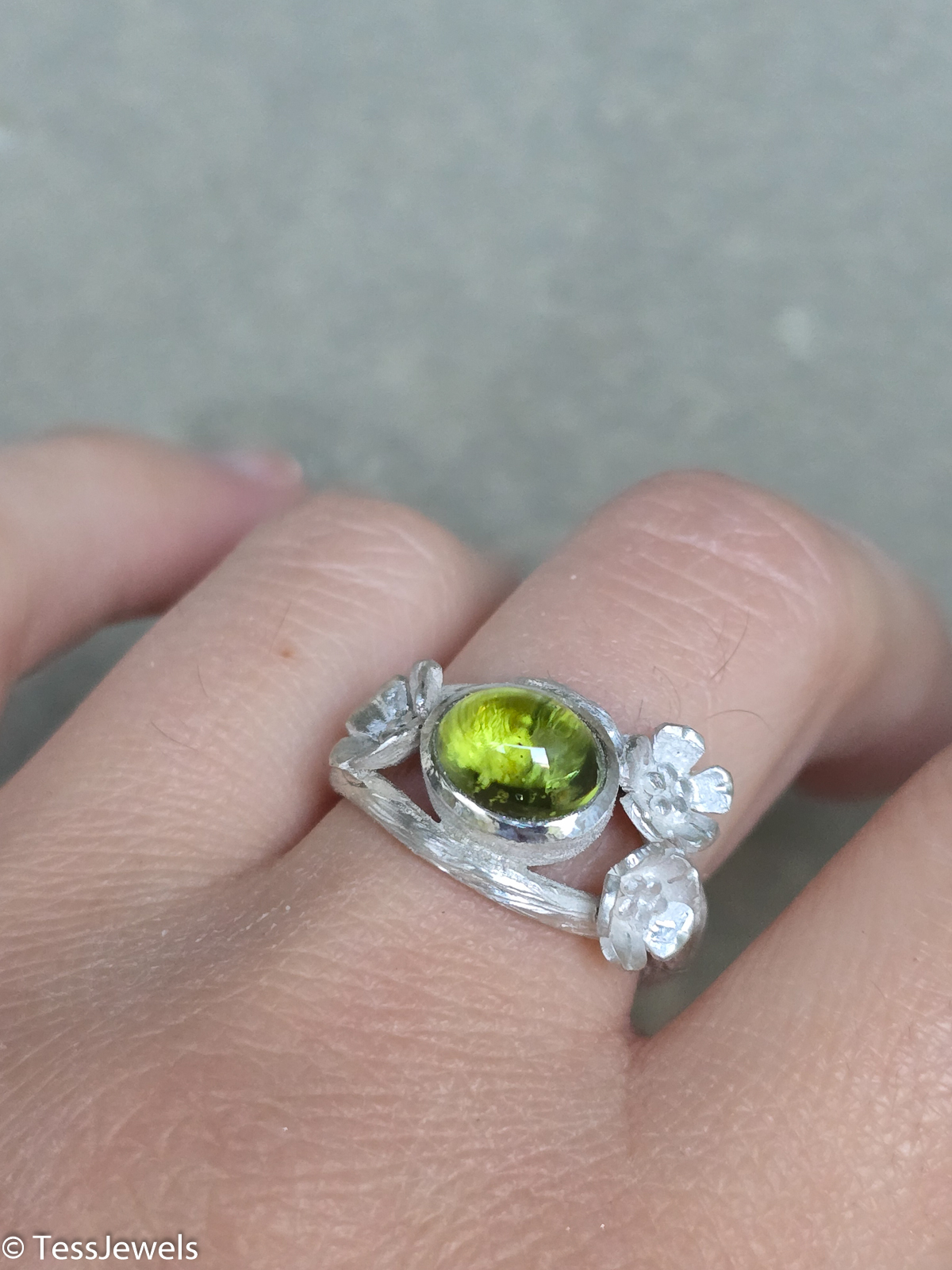 Anillo Suerte con cenizas y piedra 5 Anillo Suerte con cenizas y piedra - Imagen 3