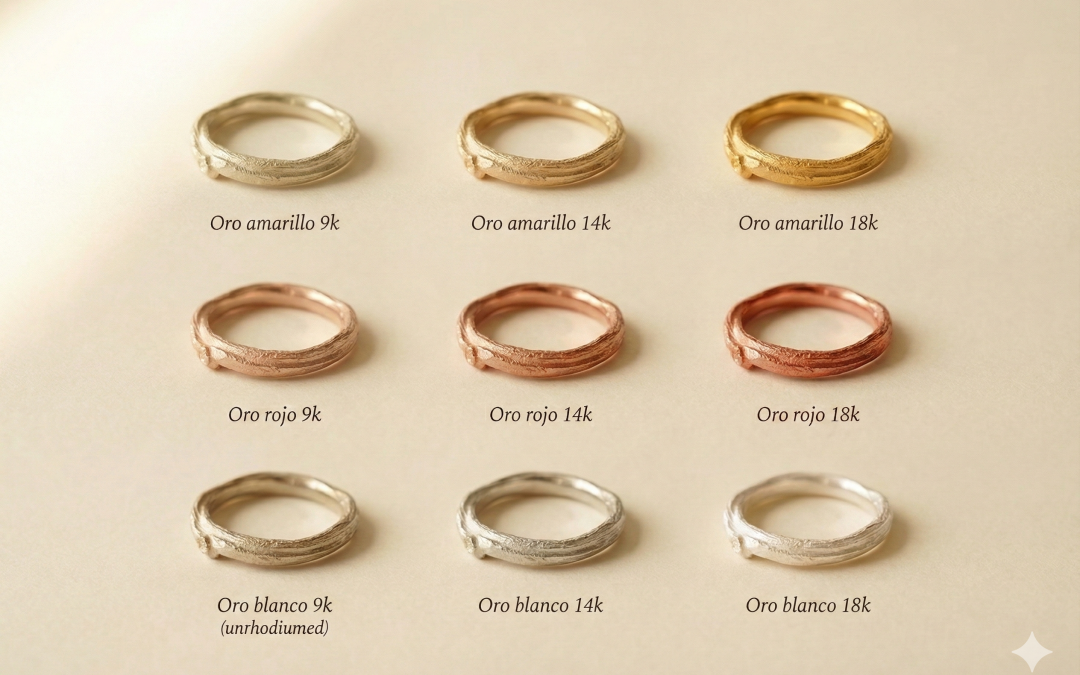 joyeria artesanal oro quilatajes - Tessjewels